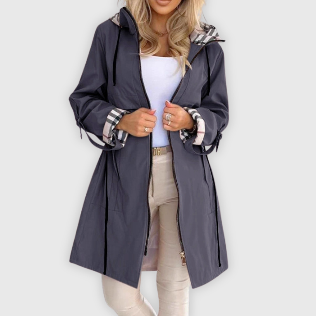 Imogen | Waterproof Zip Coat