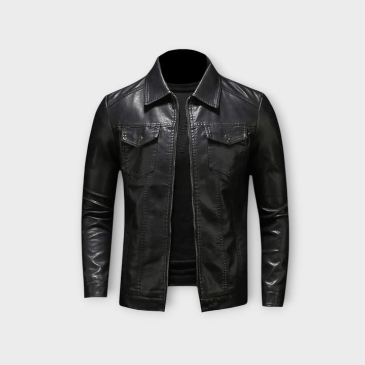 Alaric | Leather Jacket