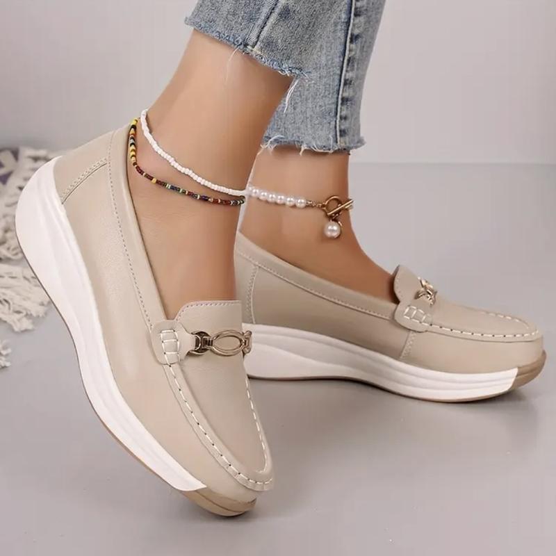 Adira | Buckle Detail Loafers