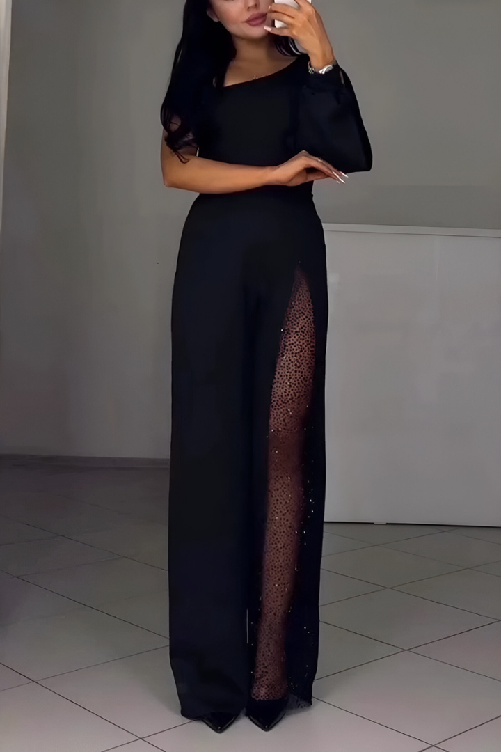 Eirisse | Modern Wide-Leg Jumpsuit