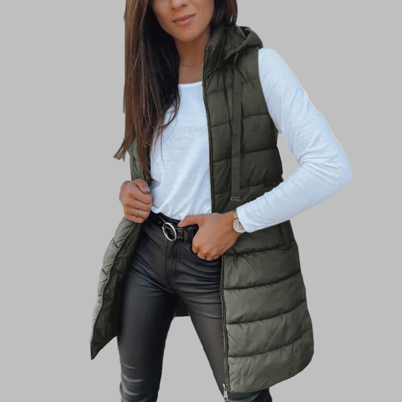 Mirelda | Sleeveless Puffer Vest