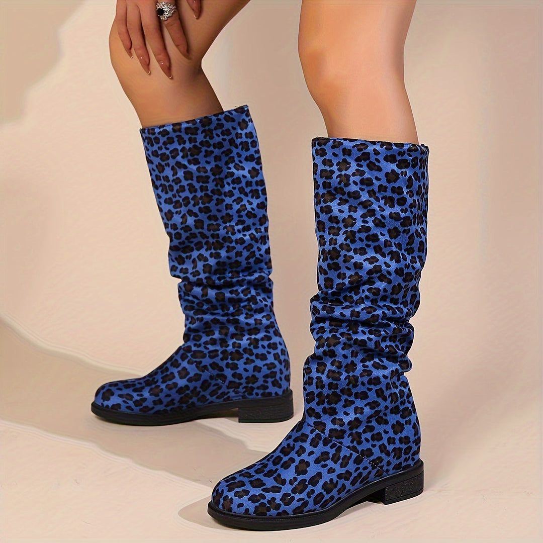 Selah | Leopard Mid-Calf Boots