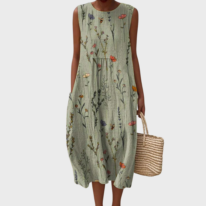 Viviana | Floral Cotton Dress