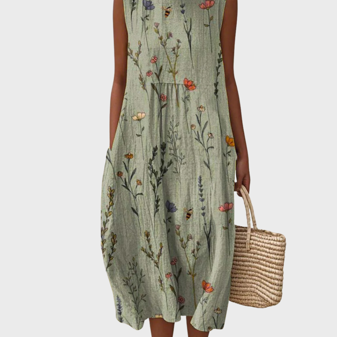 Viviana | Floral Cotton Dress