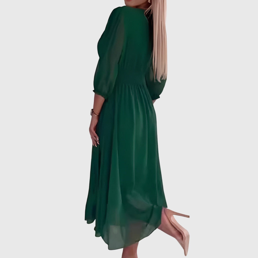Tessan | Lightweight Silky Chiffon Dress