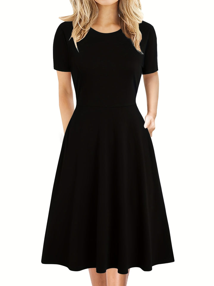 Evelyn Quinn | Retro A-Line Summer Dress