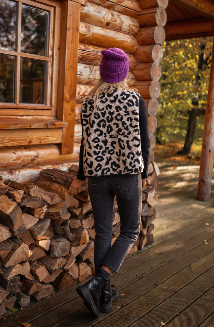 Zerelle | Leopard Vest