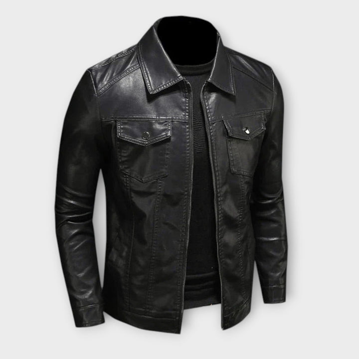Alaric | Leather Jacket