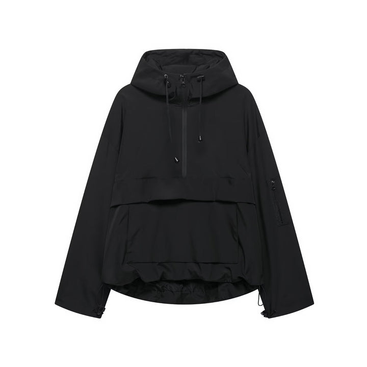 Calenya | Hooded Pullover Jacket