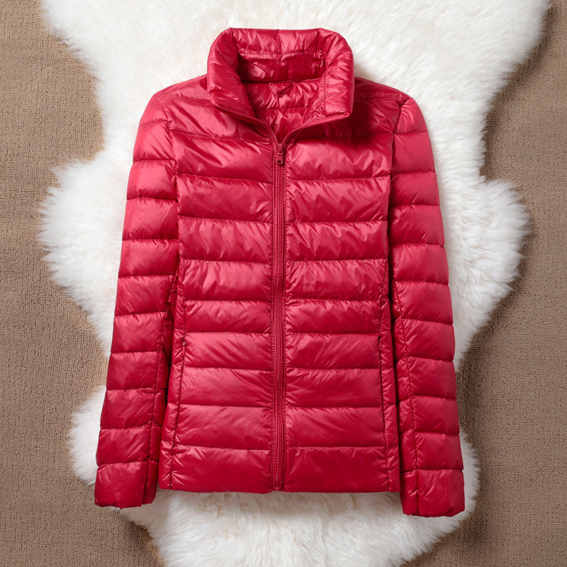 Ulla Transitional Padded Jacket | Red