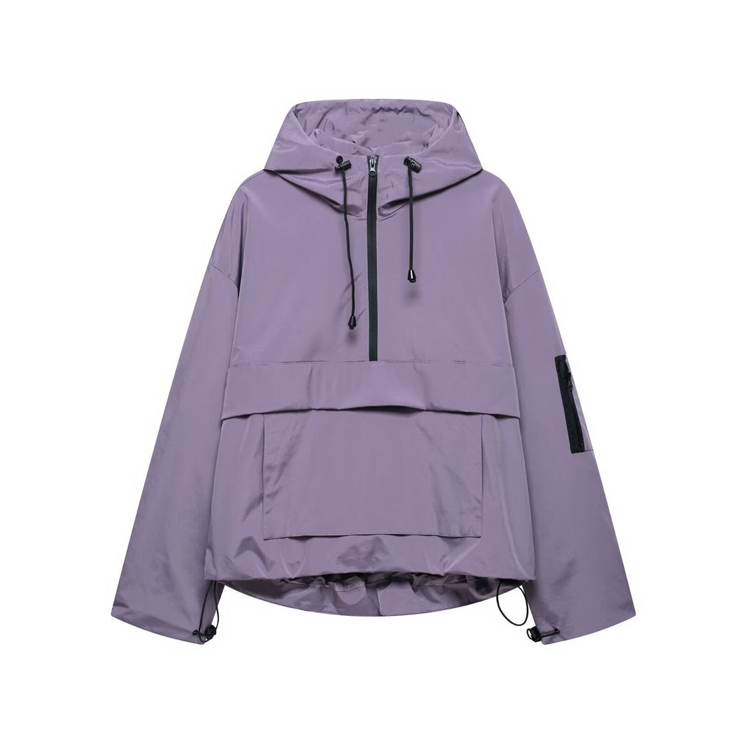 Calenya | Hooded Pullover Jacket