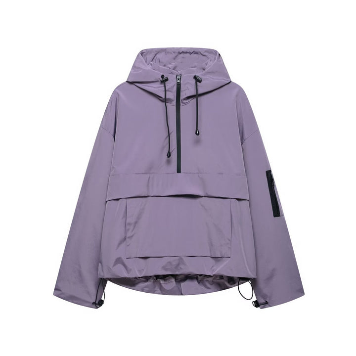 Calenya | Hooded Pullover Jacket