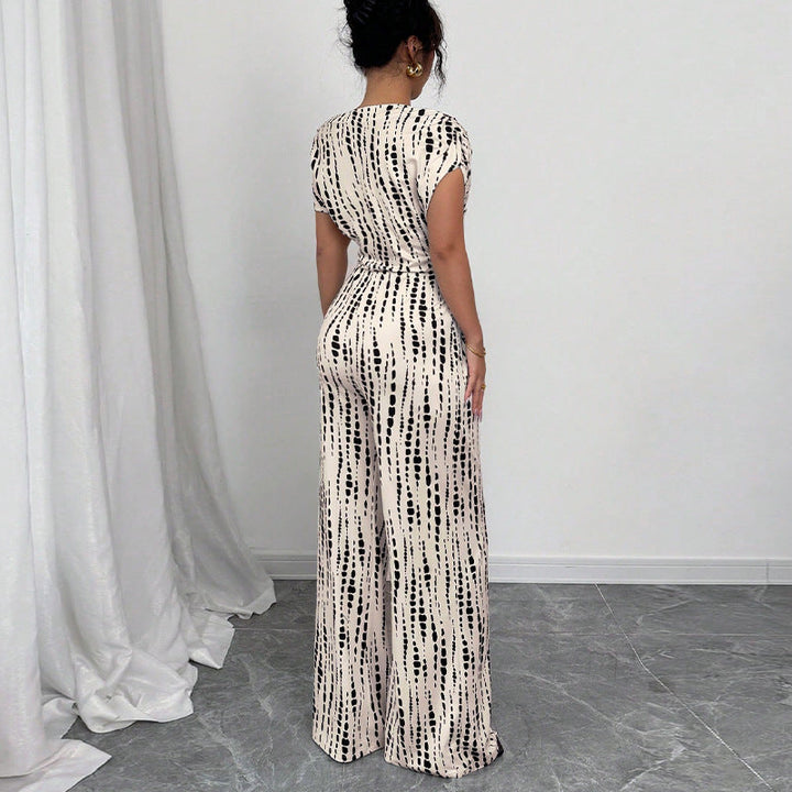 Amarise | Wide-Leg Strap Jumpsuit