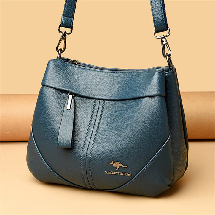 Savine Soft Leather Messenger