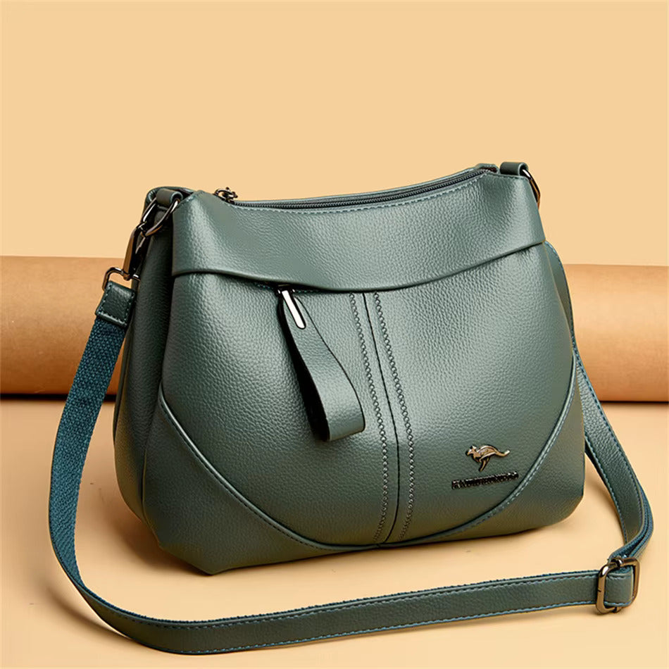 Savine Soft Leather Messenger