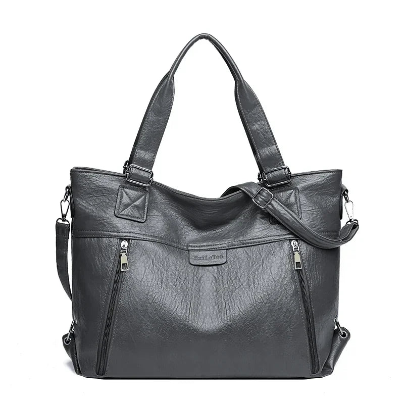 Retro Shoulder Tote Bag