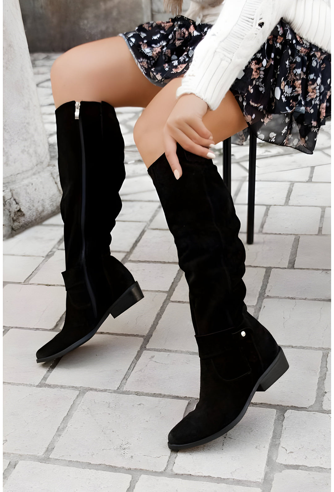Odalia | Knee-High Leather Boots