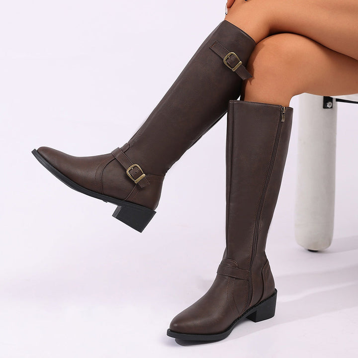 Anastelle | Riding Leather Boots