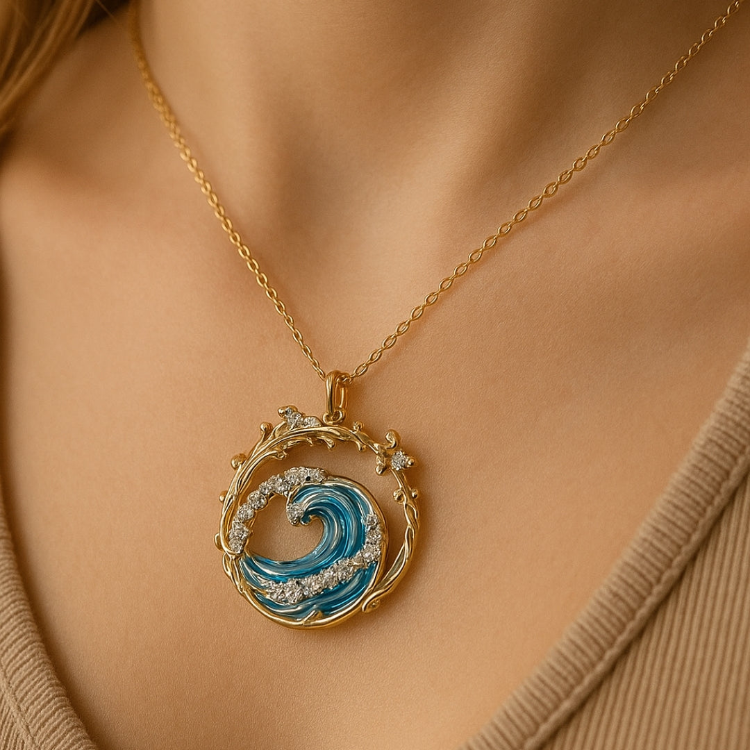 Eternal Wave Necklace