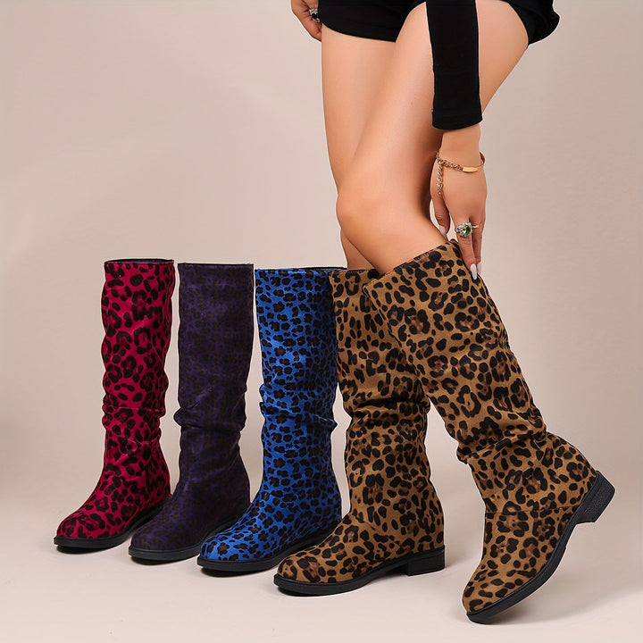 Selah | Leopard Mid-Calf Boots