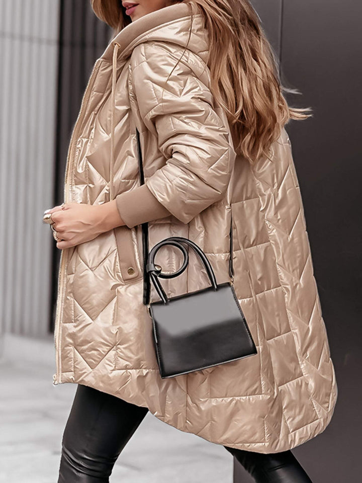 Eleanor | Quilted Hooded Coat