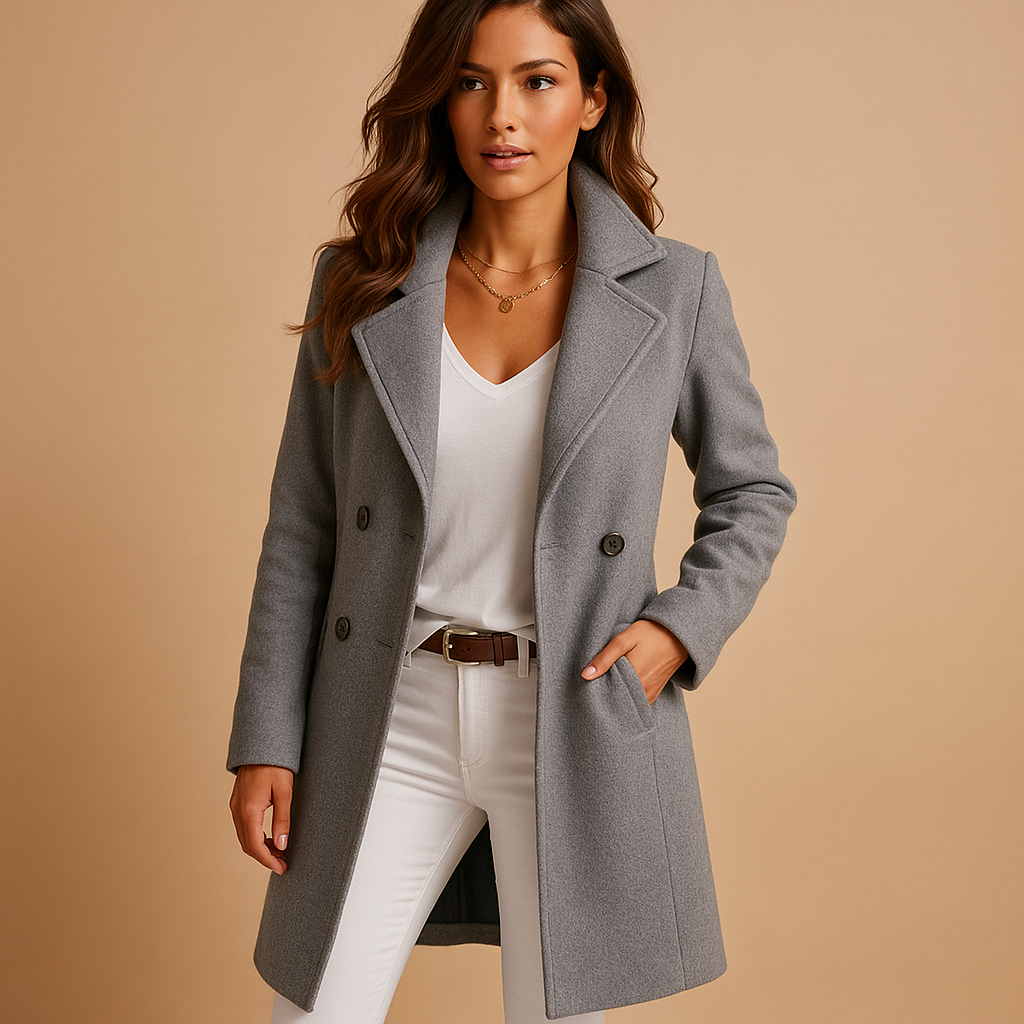 Vera | Long Button-Up Coat