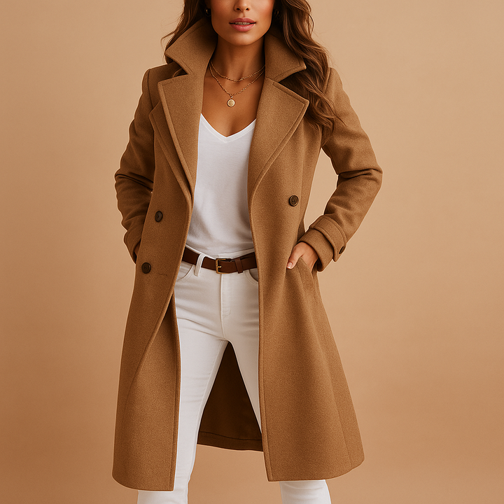 Vera | Long Button-Up Coat