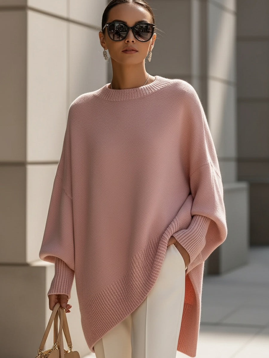WANWEN | SOPHISTICATED WOOL BLEND SWEATER