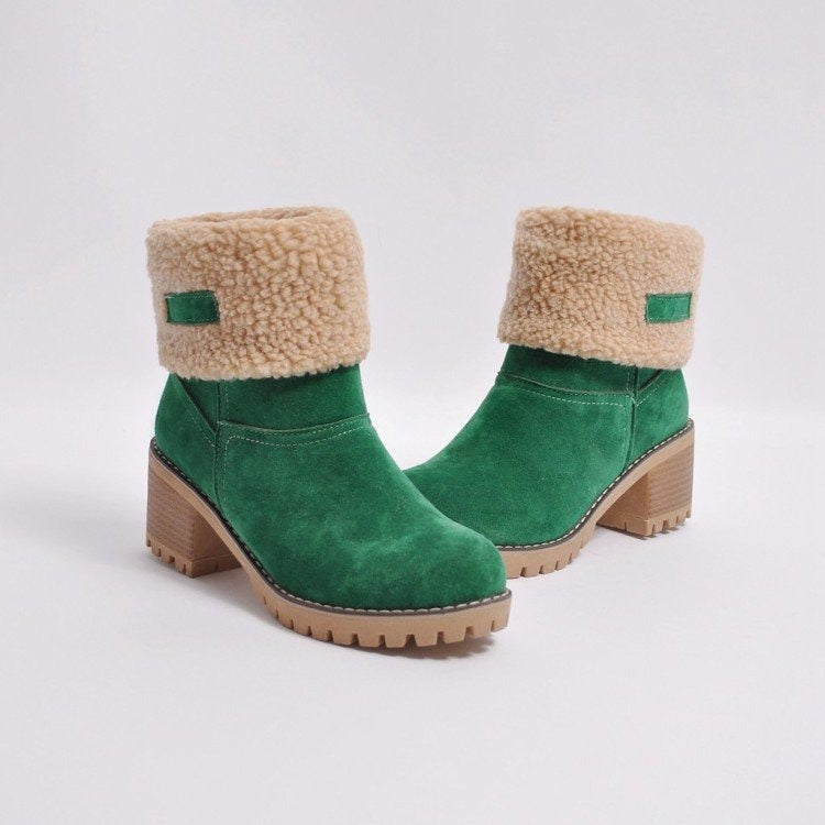 Elaris | Cozy Elegant Leather Boots
