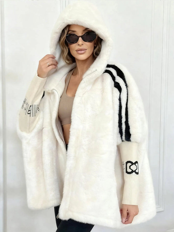 Elspira | Elegant Faux Fur Winter Coat