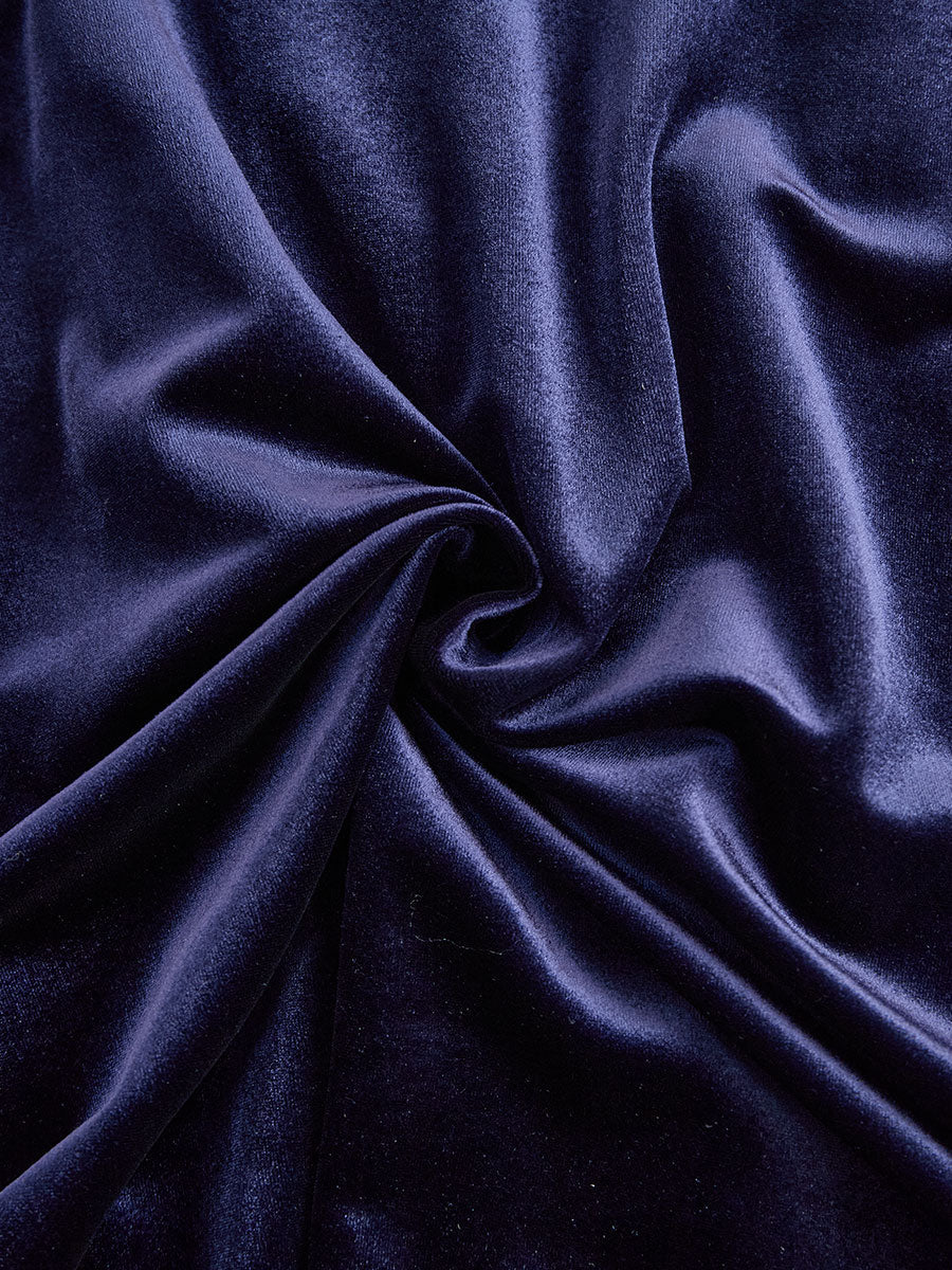 SIBELLA | NAVY LONG-SLEEVE MIDI DRESS