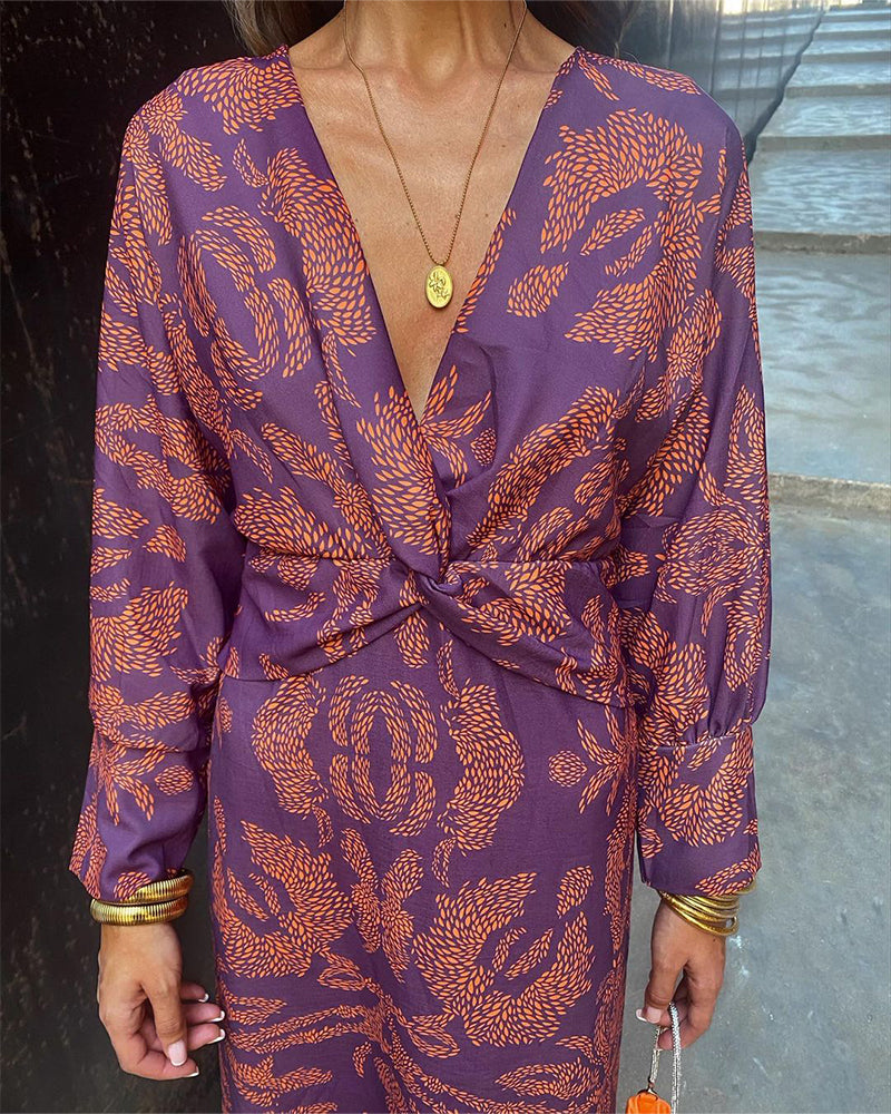 Verena | Boho Luxe Wrap Dress