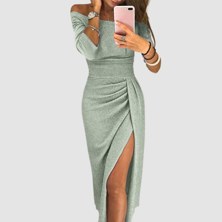 EIRIAN | OFF-SHOULDER GALA DRESS