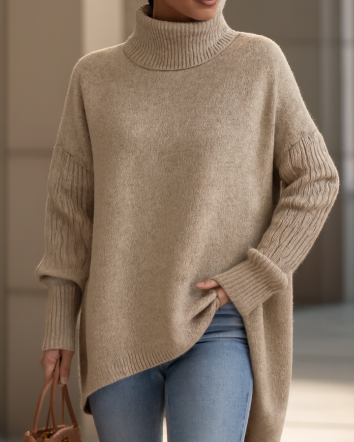 FENELLA | LONG TURTLENECK SWEATER