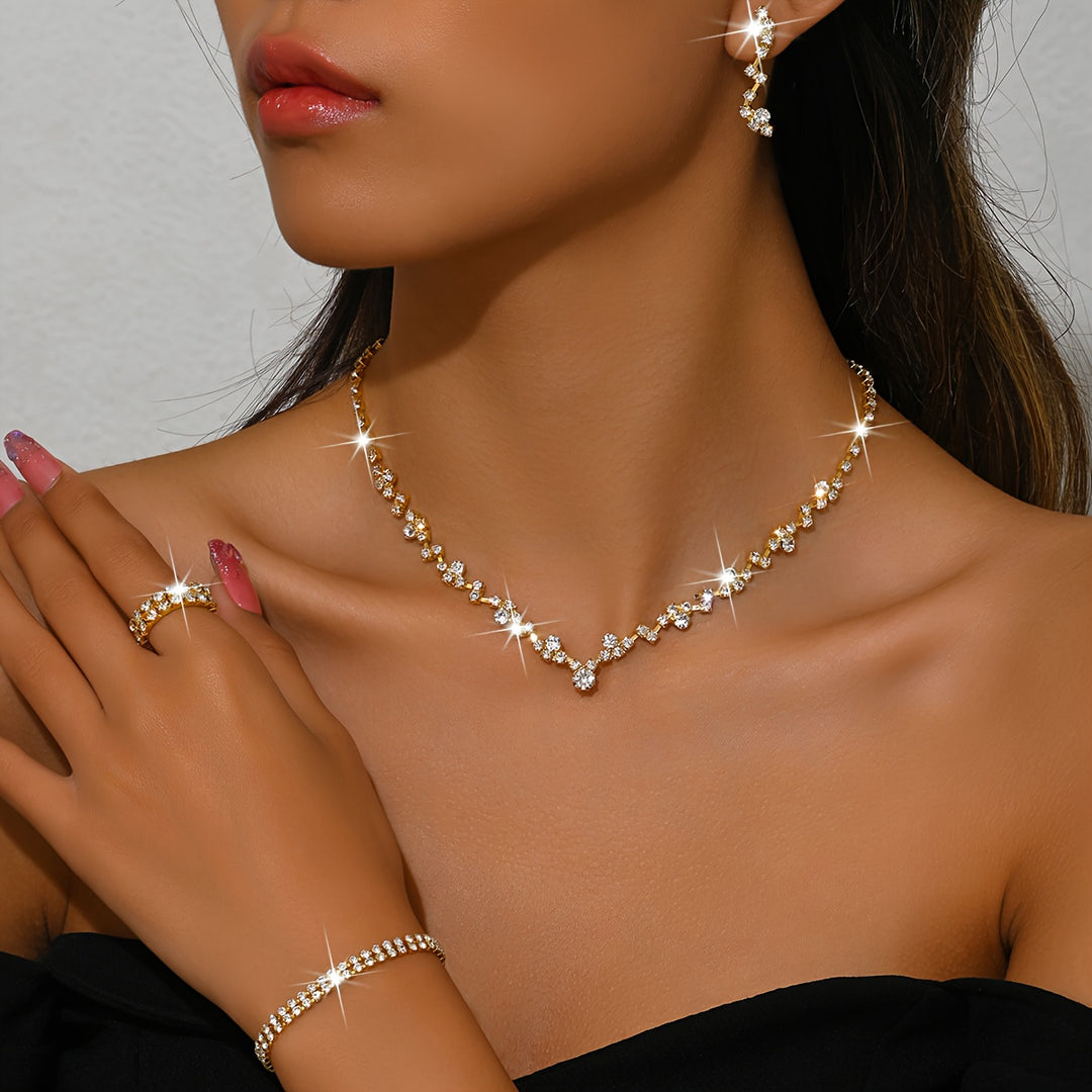 Delestine™ | Timeless Sparkling Jewelry Set