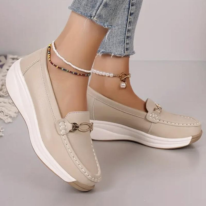 Adira | Buckle Detail Loafers