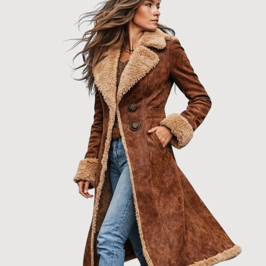 ARIELLE | SHEARLING COAT