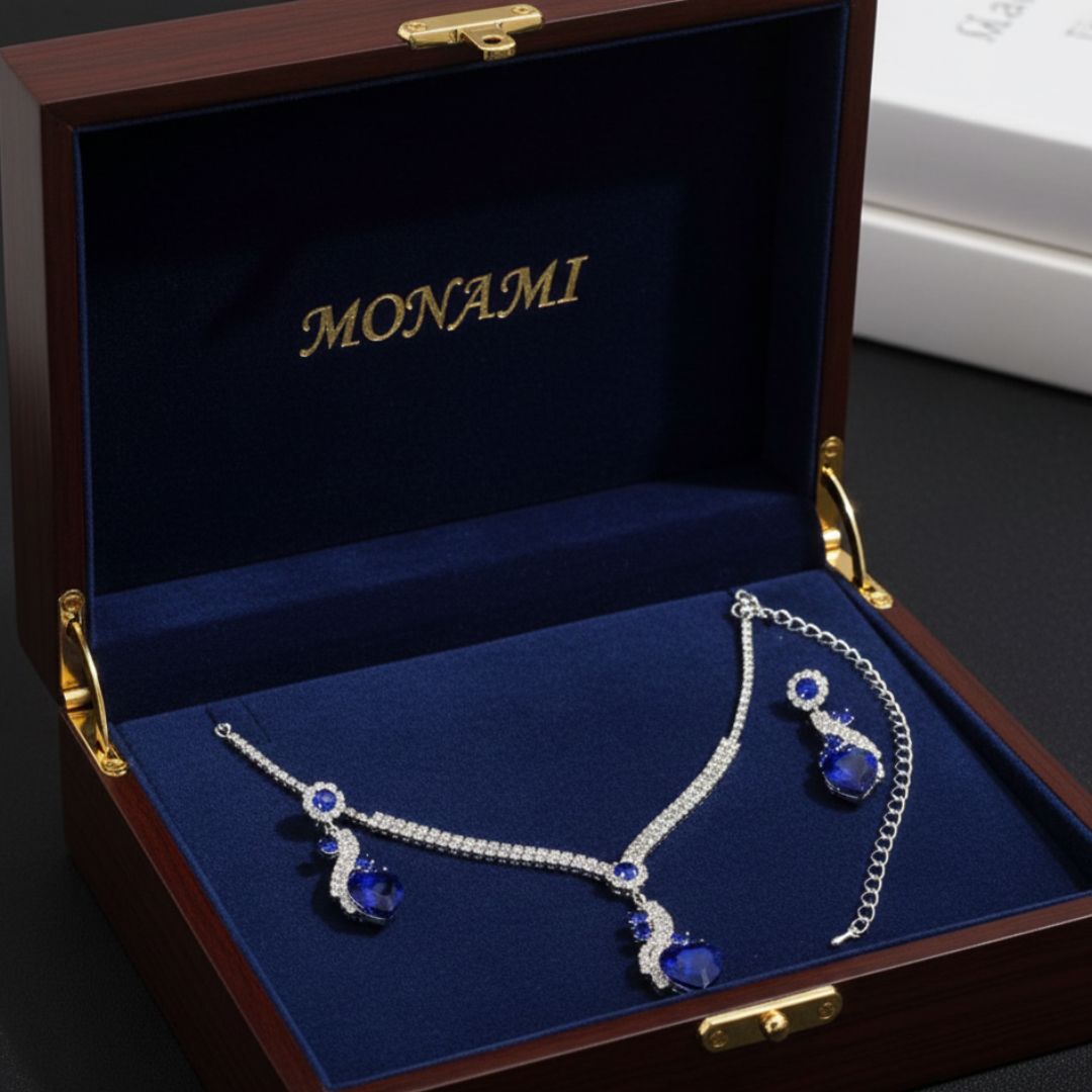 Premium Zirconia Jewellery Set