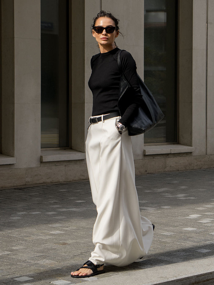 KATHARINE™ | H-LINE SLEEK MIDI SKIRT