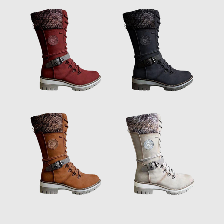 DRUSILLA | WATERPROOF KNEE-HIGH SNOW BOOTS
