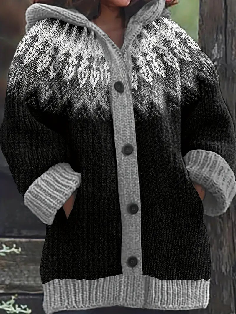 Etta | Casual Hooded Cardigan