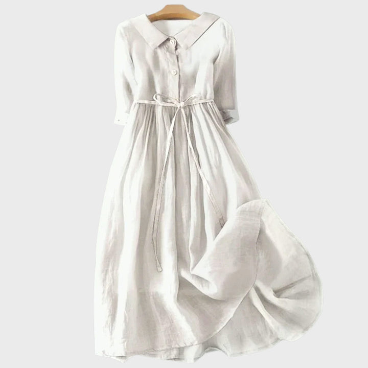 Aveline | Elegant Short Sleeve Dress