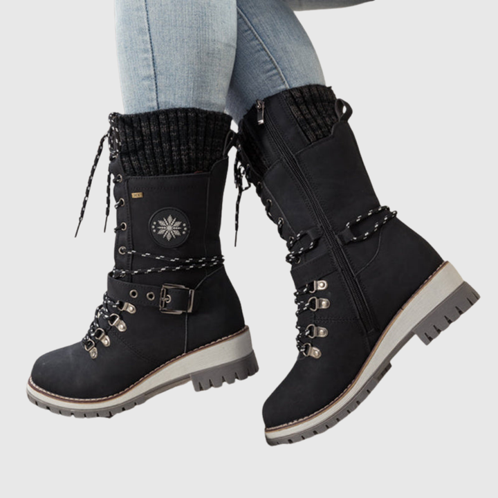 DRUSILLA | WATERPROOF KNEE-HIGH SNOW BOOTS