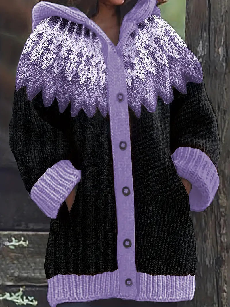 Etta | Casual Hooded Cardigan