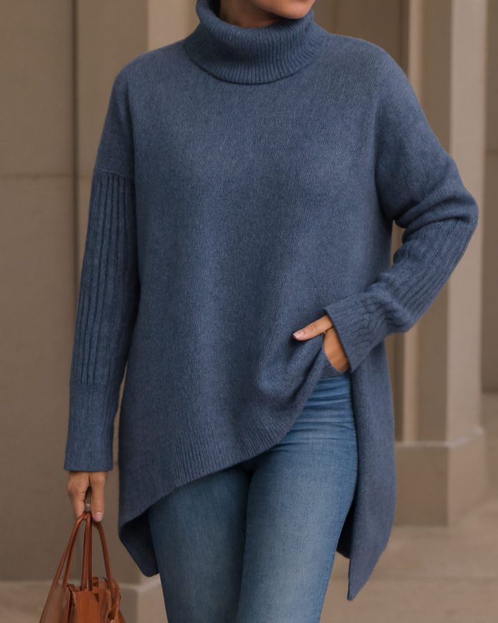 FENELLA | LONG TURTLENECK SWEATER