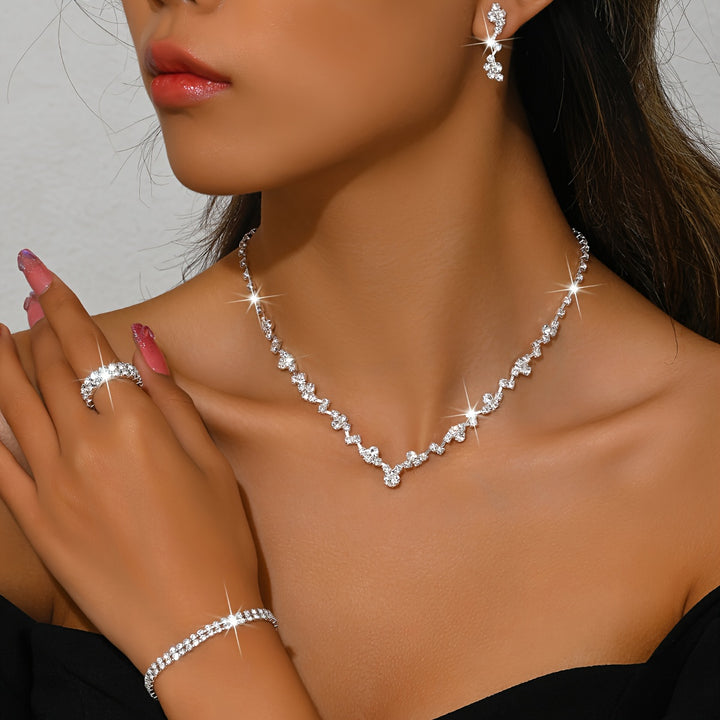 Delestine™ | Timeless Sparkling Jewelry Set
