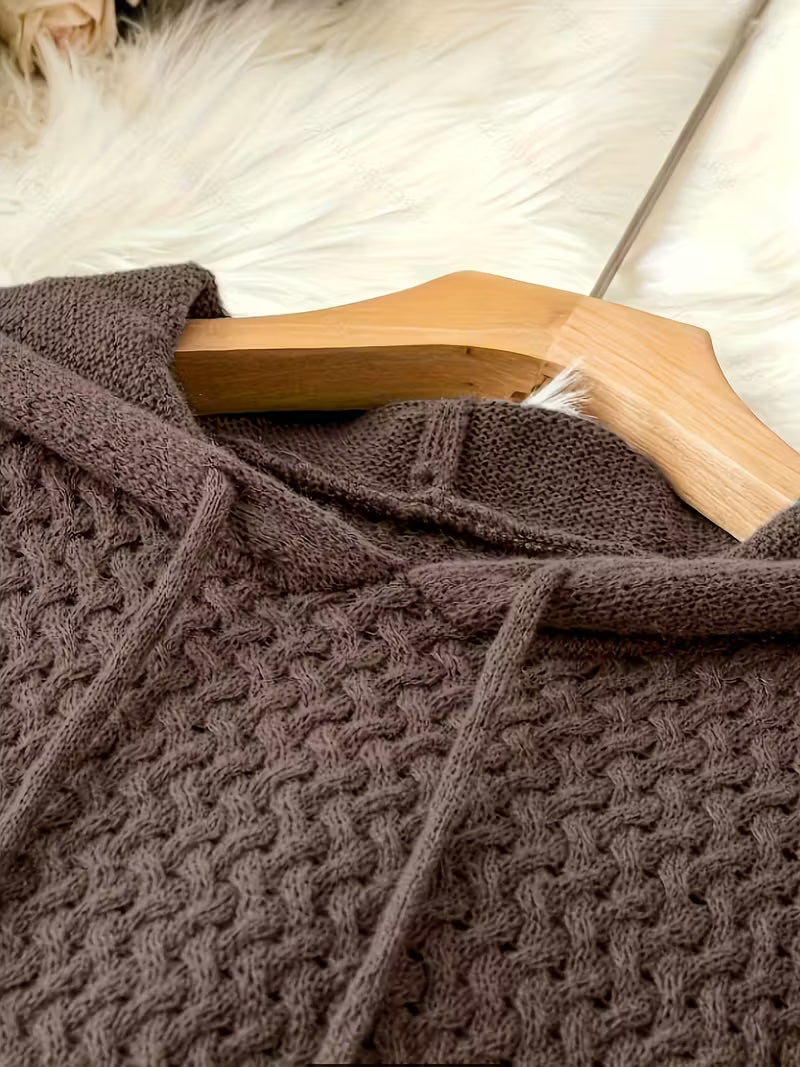 Arden | Casual Knit Hoodie Dress