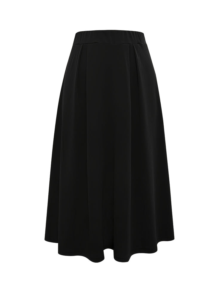 Celine Bloom | Elegant Belted Pencil Skirt