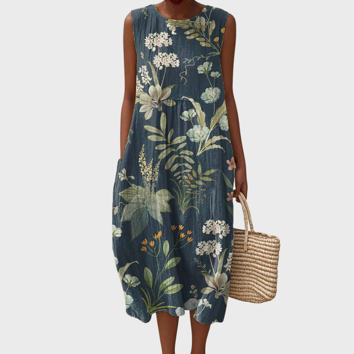 Rosaline | Floral Cotton Dress