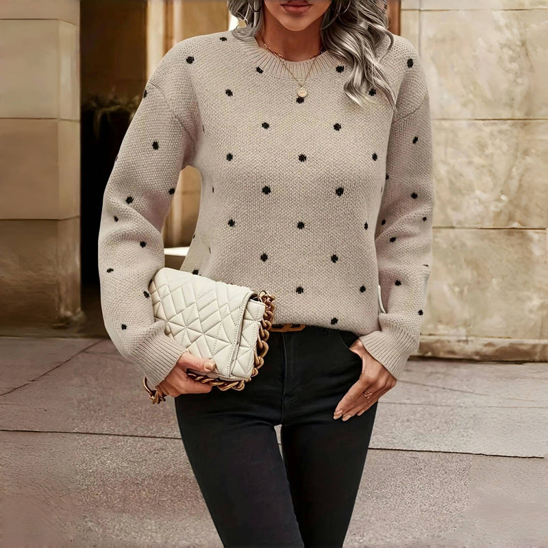 Sylvana | Polka Dot Sweater